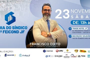 Juiz de Fora sedia o 14º Dia do Síndico e a 1ª Feicond JF no dia 23