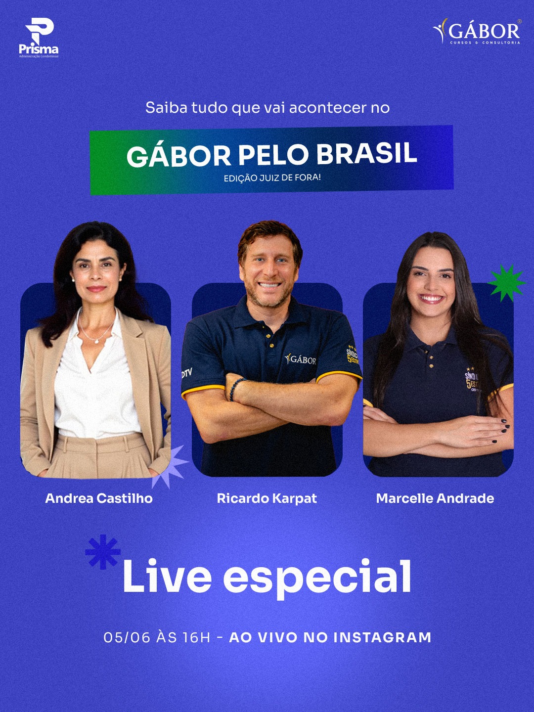 Live Especial Gàbor Pelo Brasil Edição Juiz de Fora