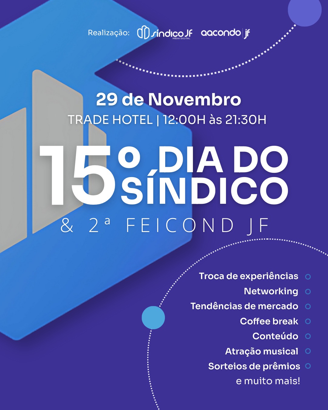 15º Dia do Síndico e 2ª Feicond JF